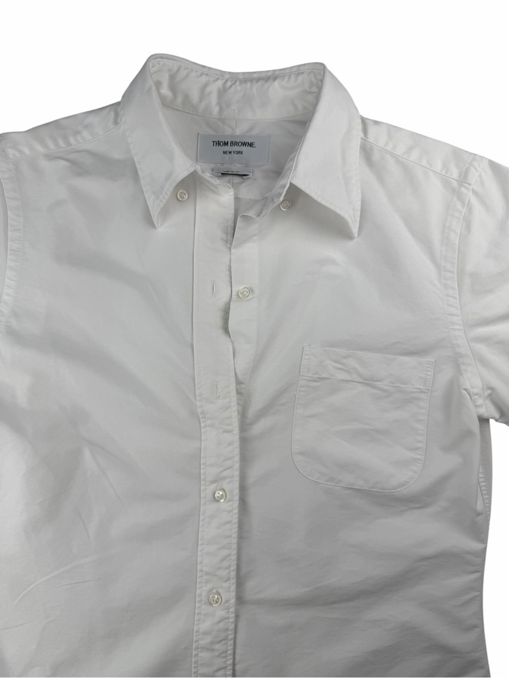 Thom Browne NY Women’s Oxford Formal White Button Down Shirt Size XS - Picture 4 of 8